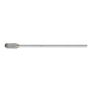 PFERD TOOLS Hartmetall Frässtift Walzenrund WRC Ø 06x13mm Schaft-Ø 3x75mm Z3P universal mittel kreuzverzahnt
