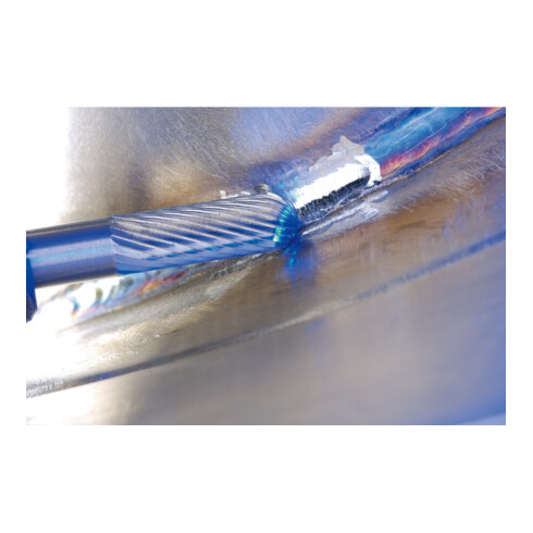 PFERD TOOLS Hartmetall Frässtift Walzenrund WRC Ø 06x16 mm Schaft-Ø 6 mm Z3 universal mittel