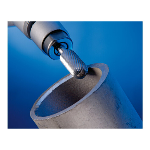 PFERD TOOLS Hartmetall Frässtift Walzenrund WRC Ø 12x25 mm Schaft-Ø 6 mm Z3 universal mittel