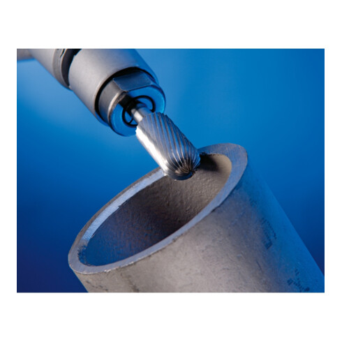 PFERD TOOLS Hartmetall Frässtift Walzenrund WRC Ø 12x25 mm Schaft-Ø 6 mm Z3 universal mittel