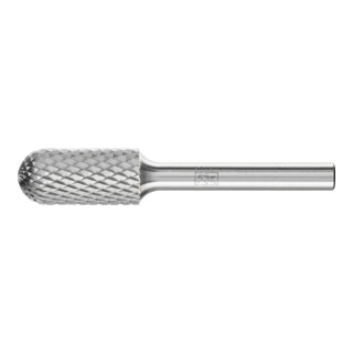 PFERD TOOLS Hartmetall Frässtift Walzenrund WRC Ø 12x25 mm Schaft-Ø 6 mm Z4 universal mittel fein