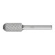 PFERD TOOLS Hartmetall Frässtift Walzenrund WRC Ø 12x25 mm Schaft-Ø 6 mm Z4 universal mittel fein-1