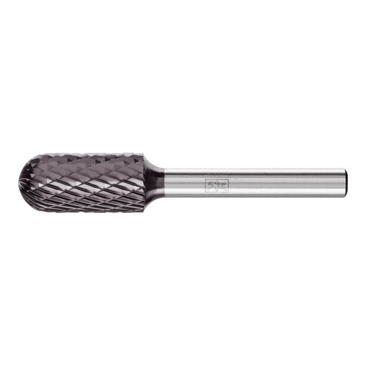 PFERD TOOLS Hartmetall Frässtift Walzenrund WRC Ø 12x25mm Schaft-Ø 6mm Z3P universal mittel kreuzverzahnt HICOAT