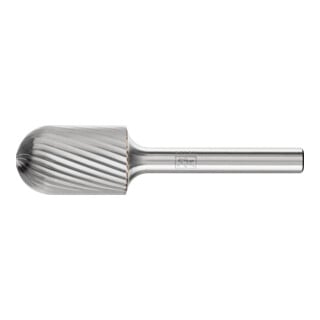 PFERD TOOLS Hartmetall Frässtift Walzenrund WRC Ø 16x25 mm Schaft-Ø 6 mm Z3 universal mittel