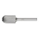 PFERD TOOLS Hartmetall Frässtift Walzenrund WRC Ø 16x25 mm Schaft-Ø 6 mm Z3 universal mittel-1