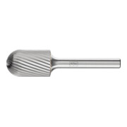 PFERD TOOLS Hartmetall Frässtift Walzenrund WRC Ø 16x25 mm Schaft-Ø 6 mm Z3 universal mittel