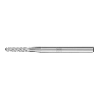 PFERD TOOLS Hartmetall Frässtift Walzenrund WRC Ø 02x10mm Schaft-Ø 3 mm Z3P universal mittel kreuzverzahnt