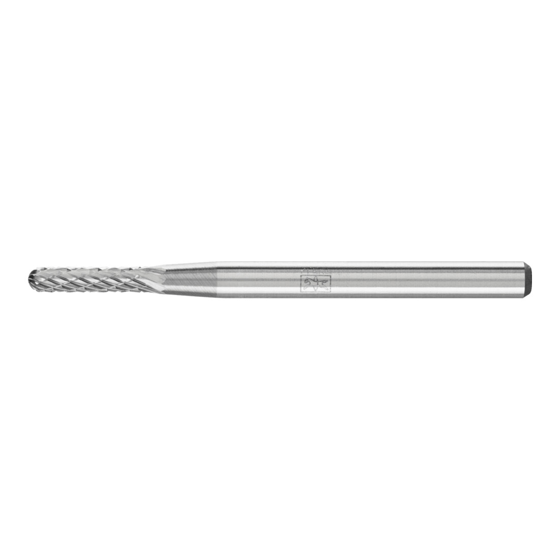 PFERD TOOLS Hartmetall Frässtift Walzenrund WRC Ø 02x10mm Schaft-Ø 3 mm Z4 universal mittel fein