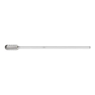 PFERD TOOLS Hartmetall Frässtift Walzenrund WRC Ø 06x13 mm Schaft-Ø 3x75 mm Z5 universal fein