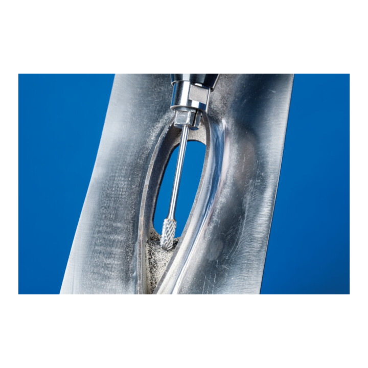PFERD TOOLS Hartmetall Frässtift Walzenrund WRC Ø 06x13 mm Schaft-Ø 3x75 mm Z5 universal fein