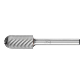 PFERD TOOLS Hartmetall Frässtift Walzenrund WRC Ø 12x25 mm Schaft-Ø 6 mm Z5 universal fein