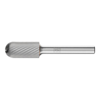 PFERD TOOLS Hartmetall Frässtift Walzenrund WRC Ø 12x25 mm Schaft-Ø 6 mm Z5 universal fein