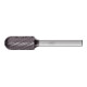 PFERD TOOLS Hartmetall Frässtift Walzenrund WRC Ø 12x25mm Schaft-Ø 6mm Z3P universal mittel kreuzverzahnt HICOAT