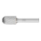 PFERD TOOLS Hartmetall Frässtift Walzenrund WRC Ø 16x25 mm Schaft-Ø 8 mm Z3P universal mittel kreuzverzahnt