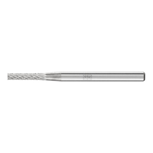 PFERD TOOLS Hartmetall Frässtift Zylinder ZYA Ø 02x10mm Schaft-Ø 3 mm Z4 universal mittel fein