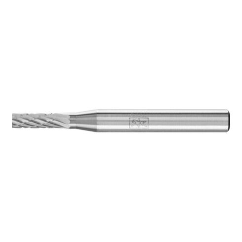 PFERD TOOLS Hartmetall Frässtift Zylinder ZYA Ø 04x13 mm Schaft-Ø 6 mm Z3P universal mittel kreuzverzahnt
