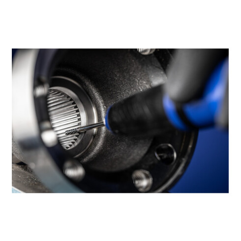 PFERD TOOLS Hartmetall Frässtift Zylinder ZYA Ø 06x13mm Schaft-Ø 3x75mm Z3P universal mittel kreuzverzahnt