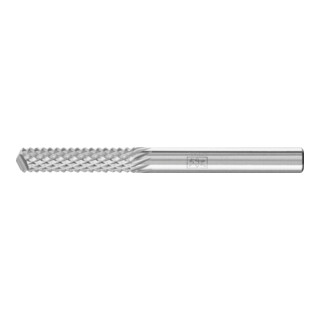 PFERD TOOLS Hartmetall Frässtift Zylinder ZYA Ø 06x25 mm Schaft-Ø 6 mm FVKS BS für Kunststoffe (GFK/CFK)