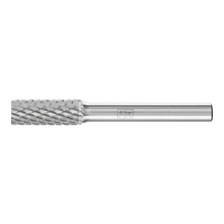 PFERD TOOLS Hartmetall Frässtift Zylinder ZYA Ø 08x20mm Schaft-Ø 6 mm Z4 universal mittel fein