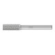 PFERD TOOLS Hartmetall Frässtift Zylinder ZYA Ø 08x20mm Schaft-Ø 6 mm Z4 universal mittel fein-1