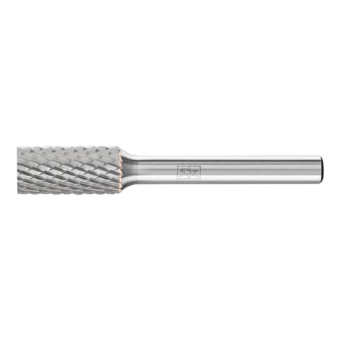 PFERD TOOLS Hartmetall Frässtift Zylinder ZYA Ø 10x20mm Schaft-Ø 6 mm Z4 universal mittel fein