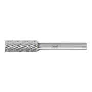 PFERD TOOLS Hartmetall Frässtift Zylinder ZYA Ø 10x25 mm Schaft-Ø 6 mm Z3P universal mittel kreuzverzahnt
