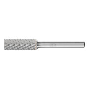 PFERD TOOLS Hartmetall Frässtift Zylinder ZYA Ø 10x25 mm Schaft-Ø 6 mm Z4 universal mittel fein