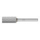 PFERD TOOLS Hartmetall Frässtift Zylinder ZYA Ø 12x25 mm Schaft-Ø 6 mm Z3P universal mittel kreuzverzahnt-1