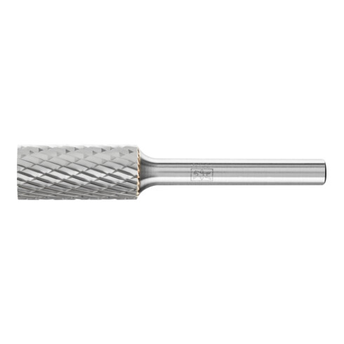 PFERD TOOLS Hartmetall Frässtift Zylinder ZYA Ø 12x25 mm Schaft-Ø 6 mm Z3P universal mittel kreuzverzahnt
