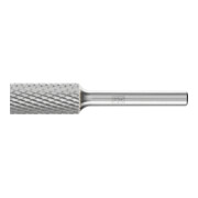 PFERD TOOLS Hartmetall Frässtift Zylinder ZYA Ø 12x25 mm Schaft-Ø 6 mm Z4 universal mittel fein