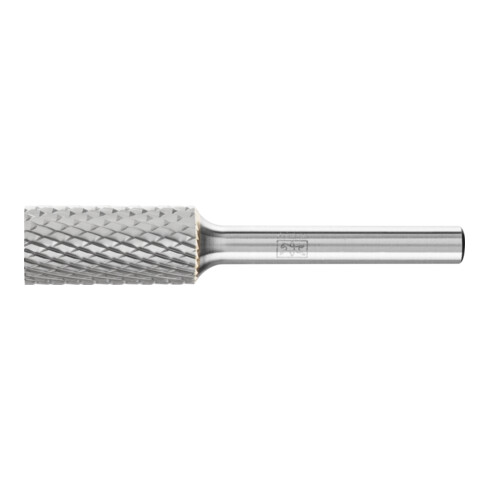 PFERD TOOLS Hartmetall Frässtift Zylinder ZYA Ø 12x25 mm Schaft-Ø 6 mm Z4 universal mittel fein