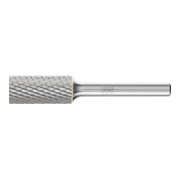PFERD TOOLS Hartmetall Frässtift Zylinder ZYA Ø 12x25 mm Schaft-Ø 6 mm Z4 universal mittel fein