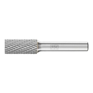 PFERD TOOLS Hartmetall Frässtift Zylinder ZYA Ø 12x25 mm Schaft-Ø 8 mm Z3P universal mittel kreuzverzahnt