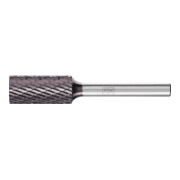 PFERD TOOLS Hartmetall Frässtift Zylinder ZYA Ø 12x25mm Schaft-Ø 6mm Z3P universal mittel kreuzverzahnt HICOAT