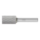 PFERD TOOLS Hartmetall Frässtift Zylinder ZYA Ø 16x25 mm Schaft-Ø 8 mm Z3P universal mittel kreuzverzahnt-1