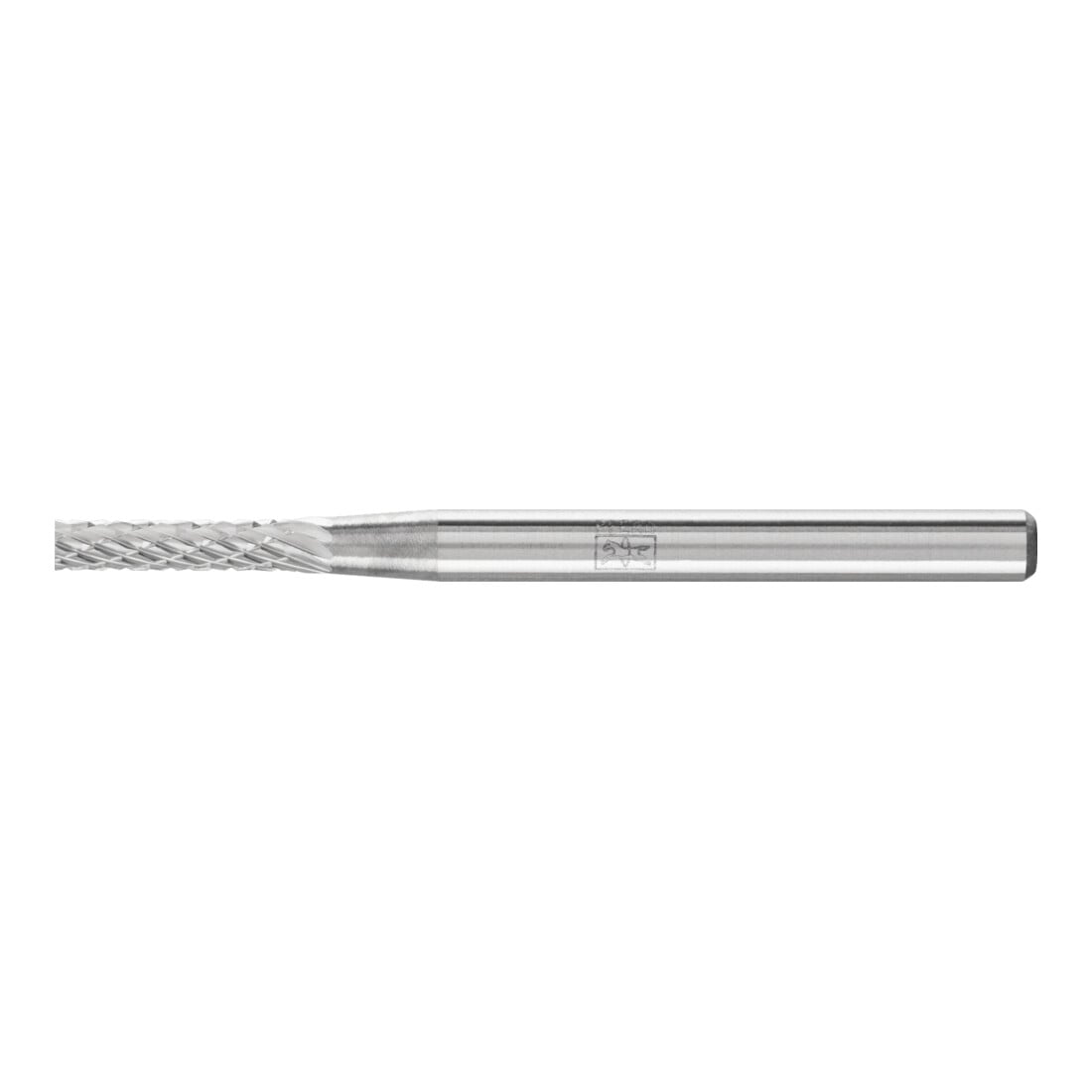 PFERD TOOLS Hartmetall Frässtift Zylinder ZYA Ø 02x10mm Schaft-Ø 3 mm Z4 universal mittel fein