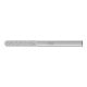 PFERD TOOLS Hartmetall Frässtift Zylinder ZYA Ø 06x25 mm Schaft-Ø 6 mm FVK BS für Kunststoffe (GFK/CFK)