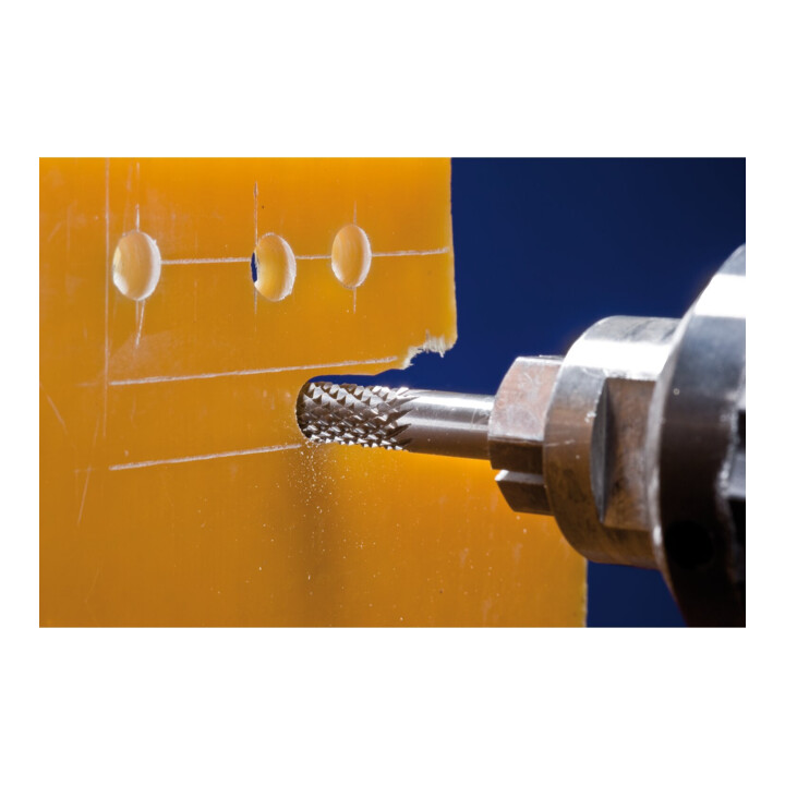 PFERD TOOLS Hartmetall Frässtift Zylinder ZYA Ø 06x25 mm Schaft-Ø 6 mm FVK BS für Kunststoffe (GFK/CFK)