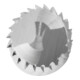 PFERD TOOLS Hartmetall Frässtift Zylinder ZYA Ø 06x25 mm Schaft-Ø 6 mm FVK ZBS für Kunststoffe (GFK/CFK)