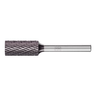 PFERD TOOLS Hartmetall Frässtift Zylinder ZYA Ø 12x25mm Schaft-Ø 6mm Z3P universal mittel kreuzverzahnt HICOAT