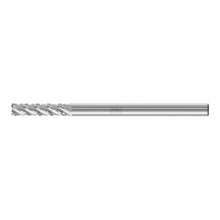 PFERD TOOLS Hartmetall Frässtift Zylinder ZYAS stirnverzahnt 03x13mm Schaft-Ø 3mm TITANIUM für Titan