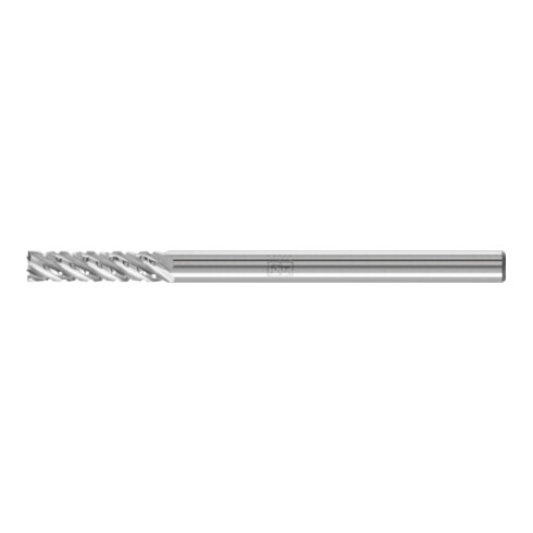 PFERD TOOLS Hartmetall Frässtift Zylinder ZYAS stirnverzahnt 03x13mm Schaft-Ø 3mm TITANIUM für Titan