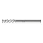 PFERD TOOLS Hartmetall Frässtift Zylinder ZYAS stirnverzahnt 06x16mm Schaft-Ø 6mm TITANIUM für Titan