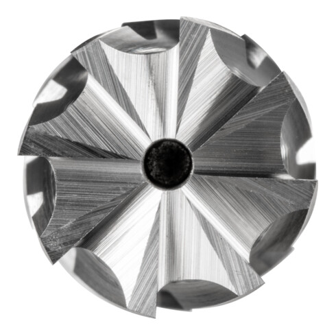 PFERD TOOLS Hartmetall Frässtift Zylinder ZYAS stirnverzahnt 06x16mm Schaft-Ø 6mm TITANIUM für Titan