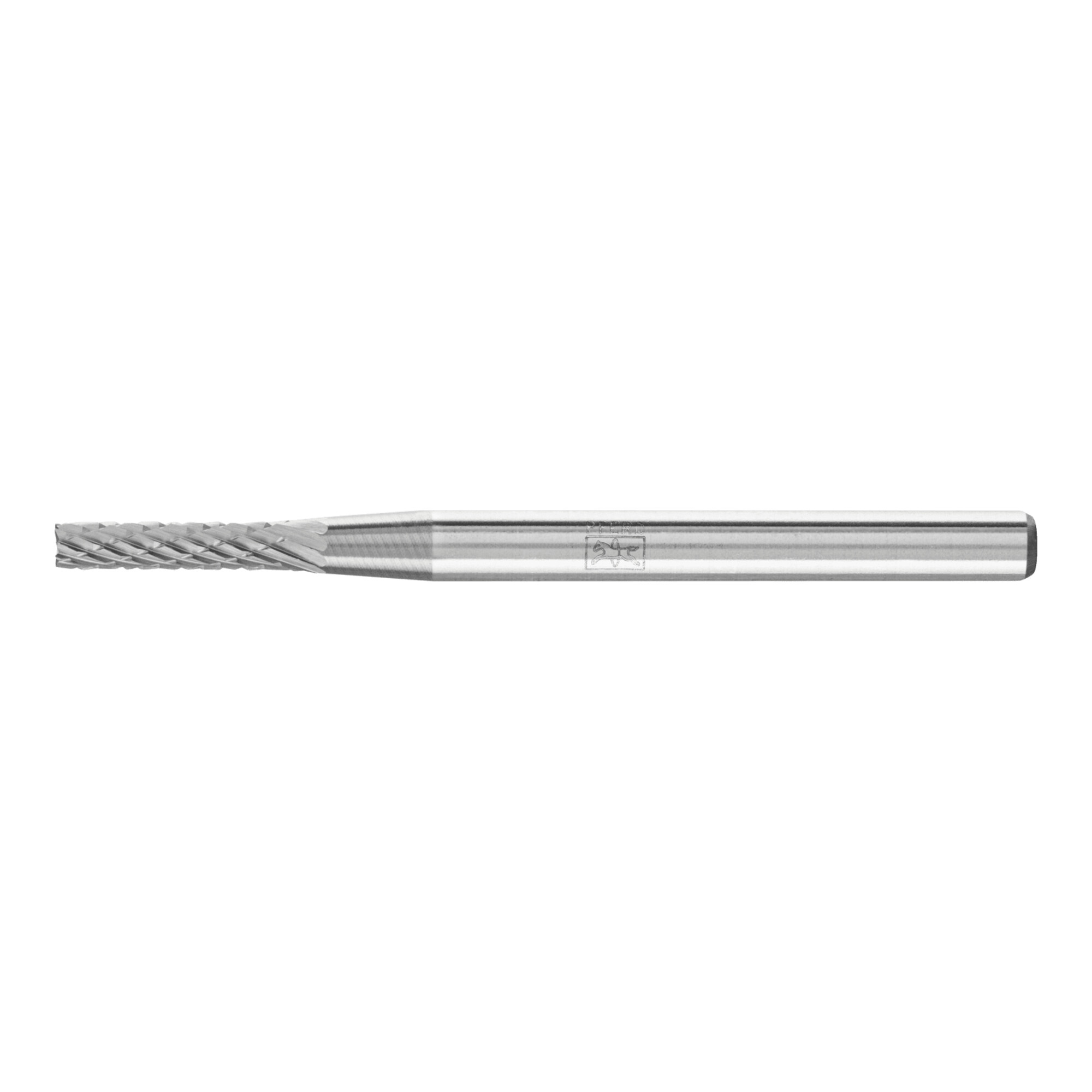 PFERD TOOLS Hartmetall Frässtift Zylinder ZYAS stirnverzahnt Ø 02x10mm Schaft-Ø 3mm Z4 universal mittel fein