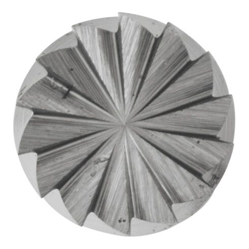 PFERD TOOLS Hartmetall Frässtift Zylinder ZYAS stirnverzahnt Ø 03x13 mm Schaft-Ø 3 mm Z5 universal fein