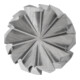 PFERD TOOLS Hartmetall Frässtift Zylinder ZYAS stirnverzahnt Ø 03x13mm Schaft-Ø 3x75mm Z3P universal mittel kreuzverzahnt-3