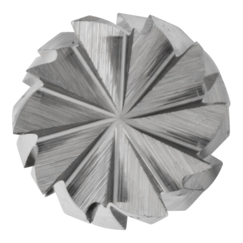 PFERD TOOLS Hartmetall Frässtift Zylinder ZYAS stirnverzahnt Ø 03x13mm Schaft-Ø 3x75mm Z3P universal mittel kreuzverzahnt