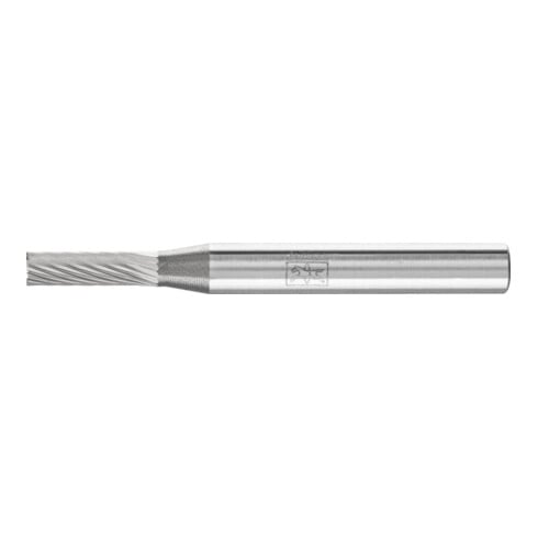 PFERD TOOLS Hartmetall Frässtift Zylinder ZYAS stirnverzahnt Ø 04x13 mm Schaft-Ø 6 mm Z5 universal fein