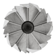 PFERD TOOLS Hartmetall Frässtift Zylinder ZYAS stirnverzahnt Ø 04x13mm Schaft-Ø 6mm Z3P universal mittel kreuzverzahnt-3